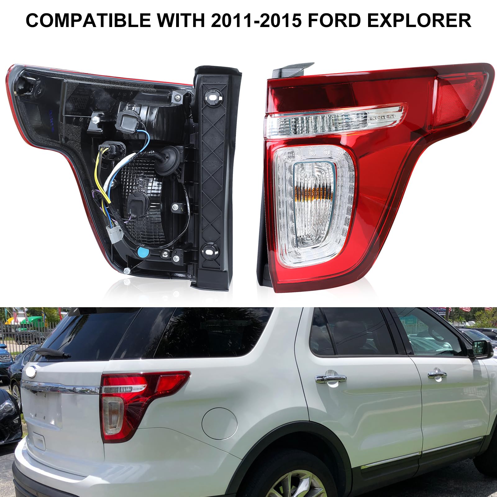 Amazon | テールライト リアブレーキランプ フォード